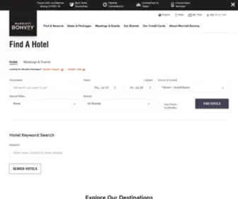 Westinportland.com(Find a Hotel) Screenshot