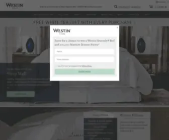 Westinstore.com(Westin Hotel Store) Screenshot