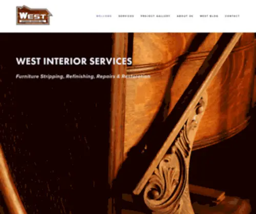 Westinteriorservices.com(West Interior Services Furniture & Woodwork Restoration) Screenshot
