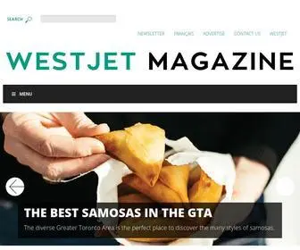 Westjetmagazine.com(WestJet Magazine) Screenshot