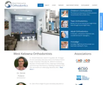 Westkelownaorthodontists.ca(Pollard and Perrin Orthodontics in West Kelowna) Screenshot
