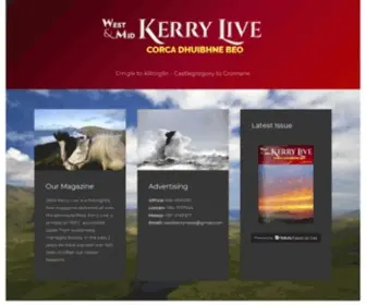 Westkerrylive.ie(West Kerry Live) Screenshot