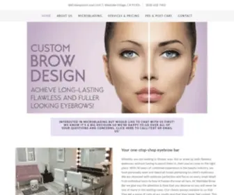 Westlakebrowbar.com(Westlake brow bar) Screenshot