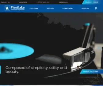 Westlakeglobalcompounds.com(Westlake Global Compounds) Screenshot