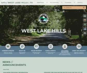 Westlakehills.org(West Lake Hills) Screenshot