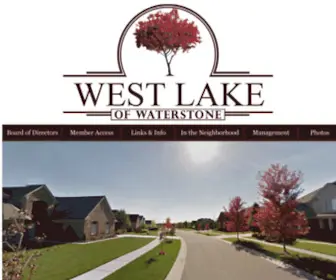 Westlakeofwaterstone.org(West Lake at Waterstone) Screenshot