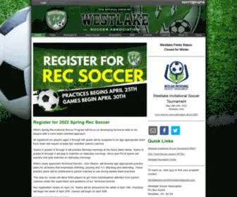 Westlakesoccer.org(Westlake soccer association) Screenshot