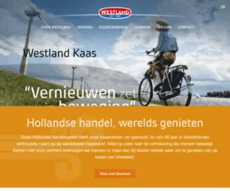 Westlandkaas.nl(Homepage Westland Kaas B.V) Screenshot