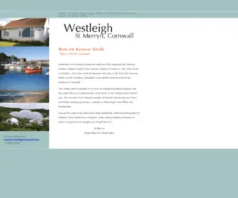 Westleighcornwall.com Screenshot