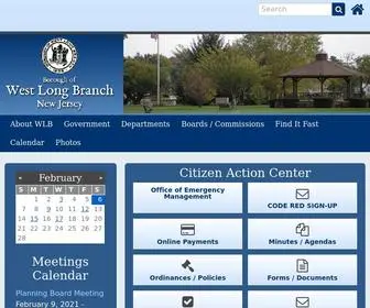 Westlongbranch.org(West Long Branch NJ) Screenshot