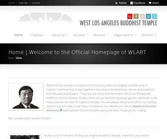 Westlosangelesbuddhisttemple.org Screenshot