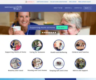 Westlothianhscp.org.uk(West Lothian Health and Social Care Partnership) Screenshot