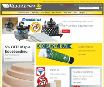 Westlunddistributing.com(Westlund distributing) Screenshot