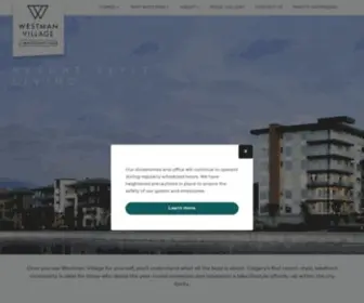 Westmanvillage.com(Westman Village) Screenshot