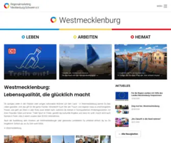 Westmecklenburg.de(Westmecklenburg hat’s) Screenshot