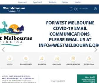 Westmelbourne.org(West Melbourne) Screenshot