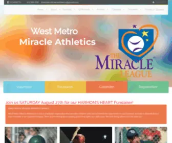 Westmetromiracleathletics.com(West Metro Miracle Athletics) Screenshot