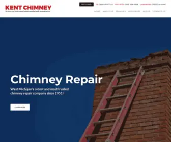 Westmichiganchimneyrepair.com(Kent Chimney Inc) Screenshot