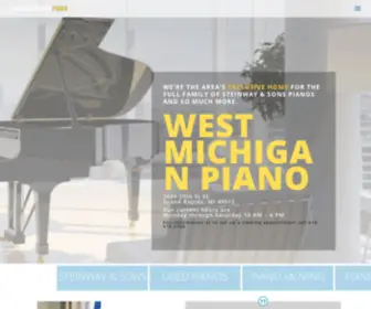 Westmichiganpiano.com(West Michigan Piano) Screenshot