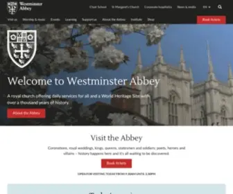 Westminster-Abbey.org(A royal church) Screenshot