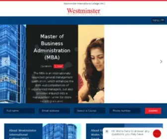 Westminster.edu.my(Westminster International College (DK060(B))) Screenshot