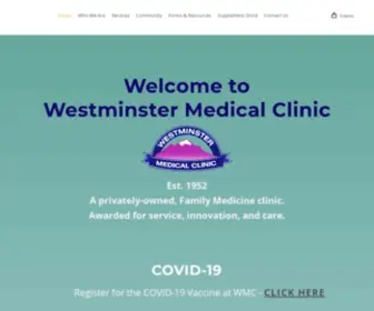 Westminstermedicalclinic.com(Main Page) Screenshot