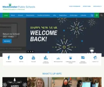 Westminsterpublicschools.org(Westminster Public Schools) Screenshot