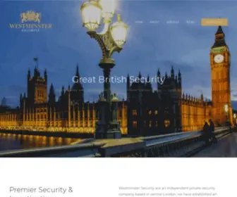 Westminstersecurity.co.uk(Westminster Security) Screenshot