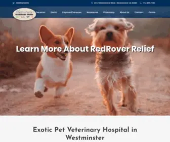 Westminsterveterinarygroup.com(Westminster Veterinary Group) Screenshot