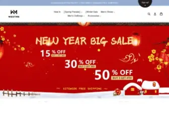 Westmk.com(Create an Ecommerce Website and Sell Online) Screenshot