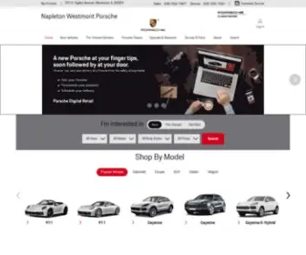 Westmontporsche.com(New Porsche & Used Cars) Screenshot