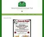 Westmorelandheritagetrail.com Screenshot