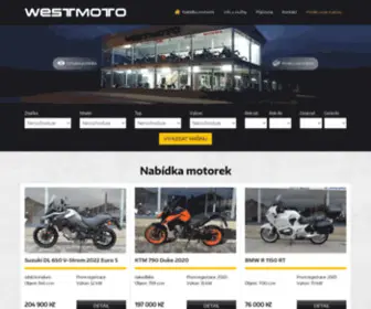 Westmoto.cz(Bazar motorek) Screenshot