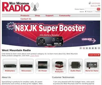 Westmountainradio.com(West Mountain Radio) Screenshot