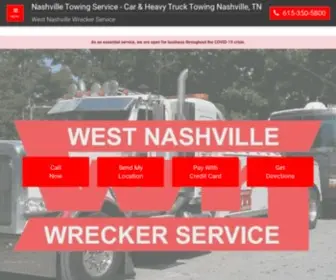 Westnashvillewrecker.com(Towing Nashville) Screenshot