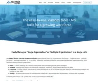 Westnetmlp.com(Learning Management System) Screenshot