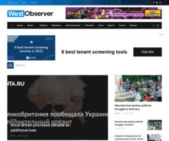 Westobserver.com(West Observer) Screenshot