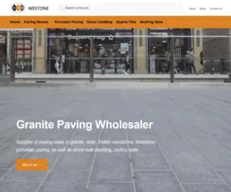 Westoneslate.com(Granite Paving & Setts) Screenshot