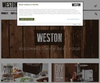Westonsupply.com(Weston Brands) Screenshot