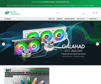 Westontech.net.au(Computer hardware and peripherals) Screenshot