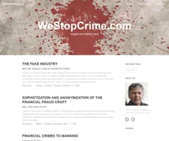 Westopcrime.com(Crime Stoppers of Northeast Florida) Screenshot