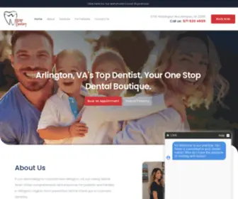 Westoversmiles.com(Dentist in Arlington) Screenshot