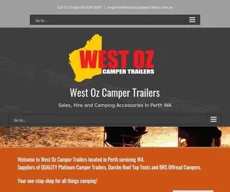 Westozcampertrailers.com.au(West Oz Camper Trailers Perth WA) Screenshot