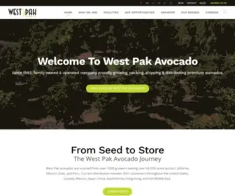 Westpakavocado.com(West Pak Avocado Inc) Screenshot