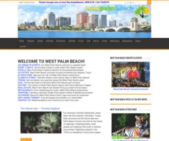 Westpalmbeach.com(West Palm Beach Visitors Guide) Screenshot