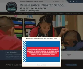 Westpalmcharter.org(Renaissance Charter School at West Palm Beach) Screenshot