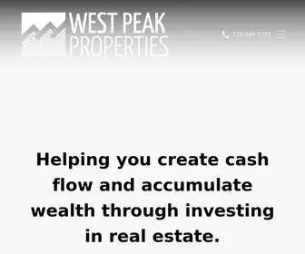 Westpeakproperties.com(West Peak Properties) Screenshot