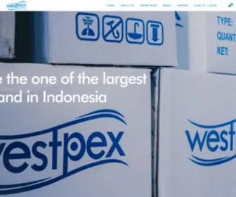 Westpex.co.id(Pabrik Bahan Bangunan) Screenshot
