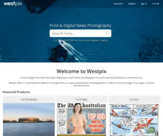 Westpix.com.au(Photos and Prints from West Australian Newspapers) Screenshot