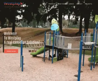 Westplay.ca(Playgrounds, Slides, Swings and Outdoor Gyms) Screenshot